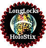 LongLocks HoloStix Badge