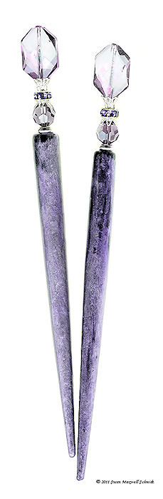 Luminous Dusk LongLocks Design - Click to see our hair jewelry catalog!