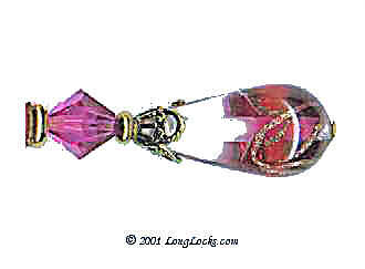 Maribou LongLocks HairSticks