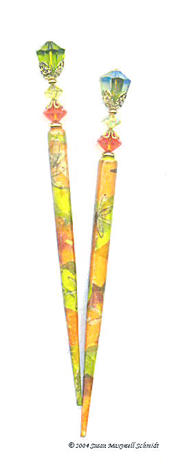 Marigold Meadow LongLocks DecoStix Hair Sticks