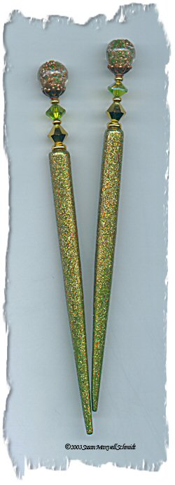 Meadow Frost LongLocks GlitterStix Hair Sticks