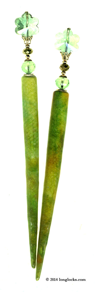 Meadow Mint LongLocks DragonStix Hair Sticks