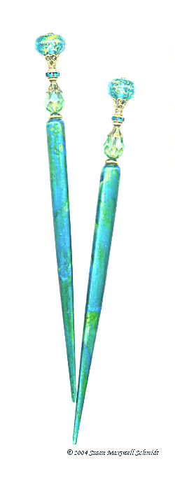 Mermaid's Envy LongLocks GossamerStix Hair Sticks