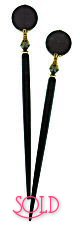 Midnight Moonglow LongLocks HairSticks Hair Accessories