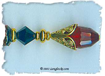 Midnight Rose LongLocks Hair Accessories