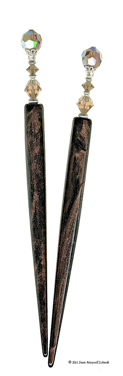 Milk Chocolate LongLocks Hair Jewelry Design