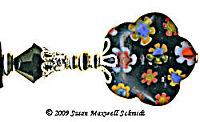 Millefiore Midnight LongLocks RapunzelStix Hair Pins