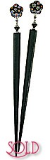 Millefiore Midnight RapunzelStix Hair Pins