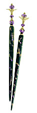 Mineral Violet MineraliStix Hair Jewelry