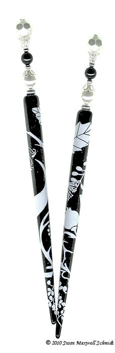 Moon Forest LongLocks Design - Click to see our hair jewelry catalog!