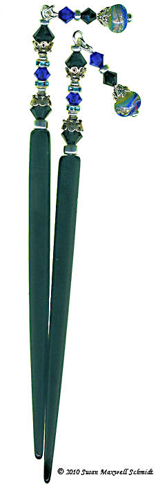 Moonless Night LongLocks Design - Click to see our hair accessories and jewelry catalog!
