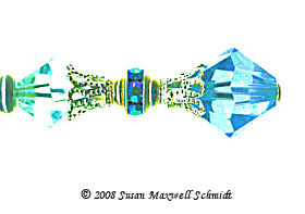 Morning Storm LongLocks Hair Jewelry Design - Click to view our hair jewelry catalog!