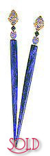 Murano Blue FantasyStix Hair Accessories
