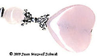 My Heart LongLocks BridalStix Hair Jewelry