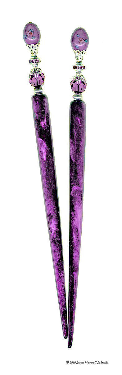 Native Rose LongLocks Hair Jewelry Design