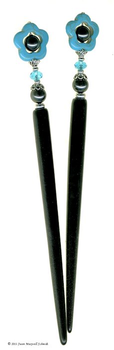 New Spirit Special Edition Original LongLocks HairSticks - Click to see our hair jewelry catalog!