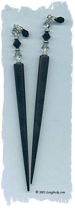 Night Star LongLocks HairSticks
