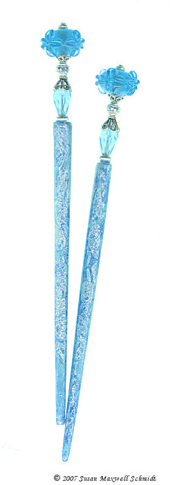 Ocean Blooms Special Edition LongLocks MarbeliStix Hair Sticks