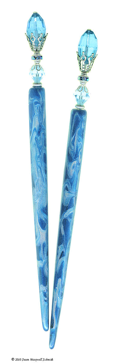 Ocean Illusion LongLocks Hair Jewelry Design