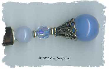 Opal Blue Original LongLocks Hair Sticks