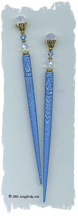 Opal Sky LongLocks HairSticks