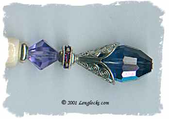 Pansy Blue PetalStix Hair Sticks