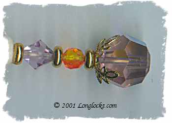 Pansy Garden Petalstix Hair Sticks