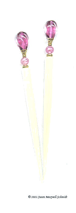 Parfait Pink Original LongLocks HairSticks