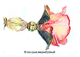 Peach Twist LongLocks Hair Jewelry