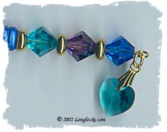 Peacock Prism SwingStix Hair Sticks