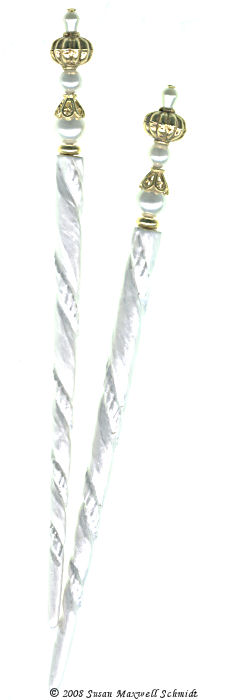 Pearlissimo d'Or LongLocks d'OrStix Hair Sticks