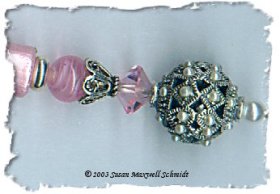 Pearl Pink LongLocks Hair Jewelry