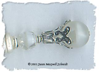 Pearl Satin BridalStix Hair Jewelry