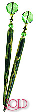 Peridot Pagoda MineraliStix Hair Jewelry