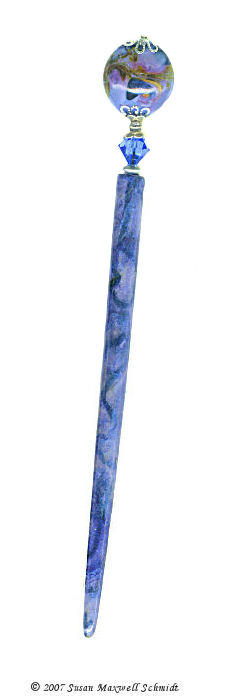 Periwinkle Synergy LongLocks Design - Click to see our hair jewelry catalog!