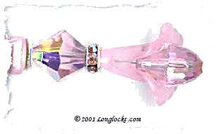 Pink Azalea LongLocks Hair Sticks