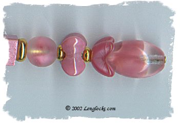 Pink Spirea SatinStix Hair Sticks