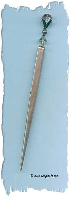Platinum LongLocks Hair Pin
