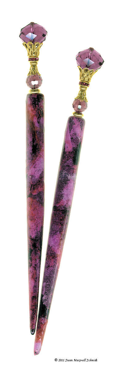 Plum Dandy LongLocks BijouStix Hair Sticks