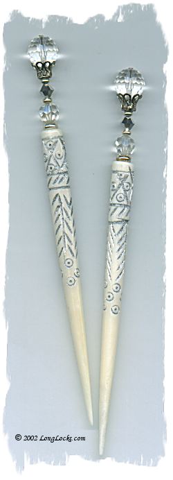 Purity LongLocks BridalStix HairSticks