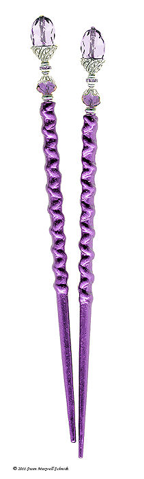 Purple Potion LongLocks Design - Click to see our hair accessories and jewelry catalog!