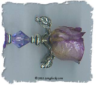 Purple Star LongLocks Hair Jewelry