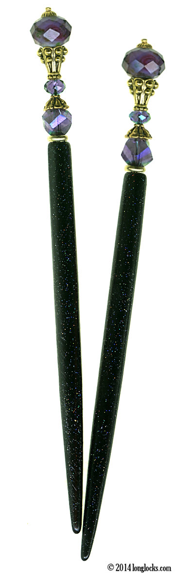 Queen Amidala LongLocks HoloStix Hair Sticks