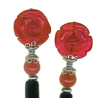 Radiant Rose Special Edition Original LongLocks HairSticks