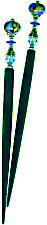Rainbow Splash Special Edition Original LongLocks HairSticks