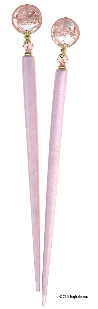 Rapunzel's Blush LongLocks RapunzelStix Hair Sticks