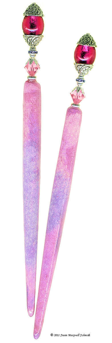 Raspberry Dragon LongLocks Hair Accessories Design