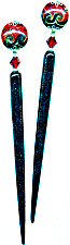 Red Storm Special Edition Holostix Hair Jewelry - Click to see more!