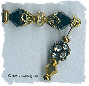 Regal Midnight LongLocks HairSticks