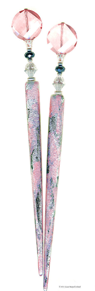Romanza Rose LongLocks Hair Jewelry